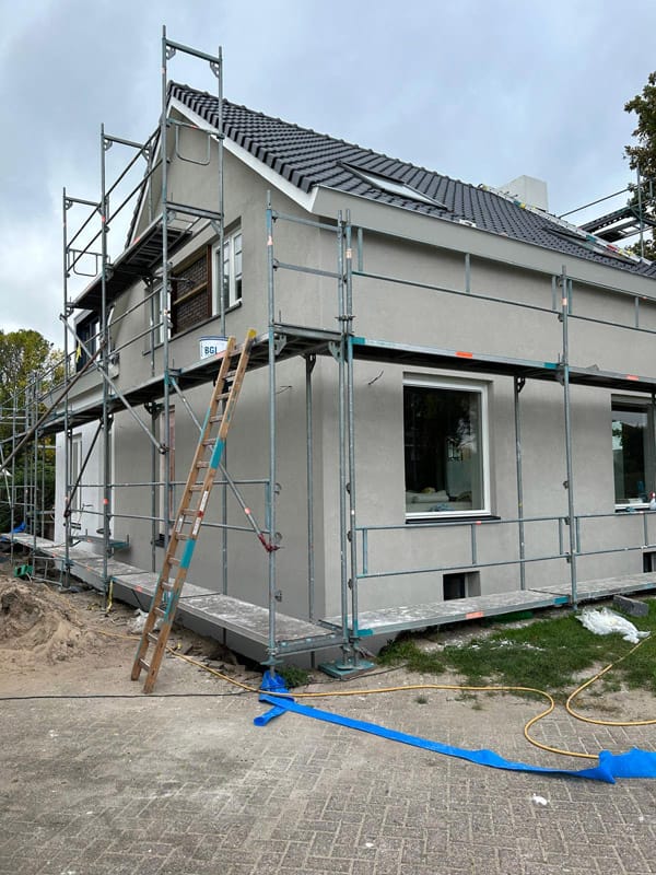 buitengevel isolatie systeem