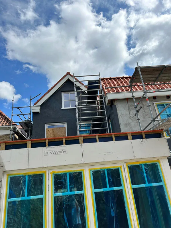 buiten gevel isolatie systeem